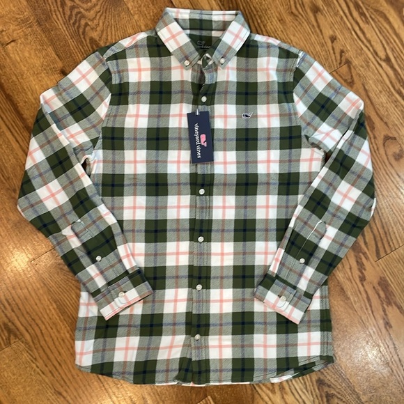 Vineyard Vines Other - Boy’s Vineyard Vines Flannel Button Up/Button Down Shirt. Size Large.